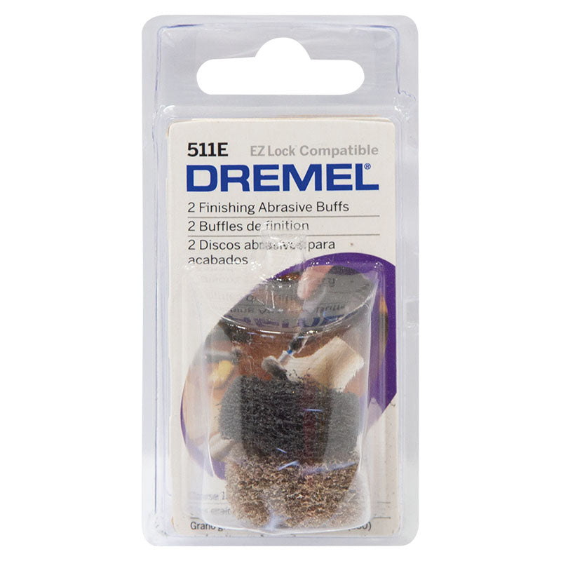 Discos abrasivos para pulir grano 180 y 280 EZ Lock Dremel 511e