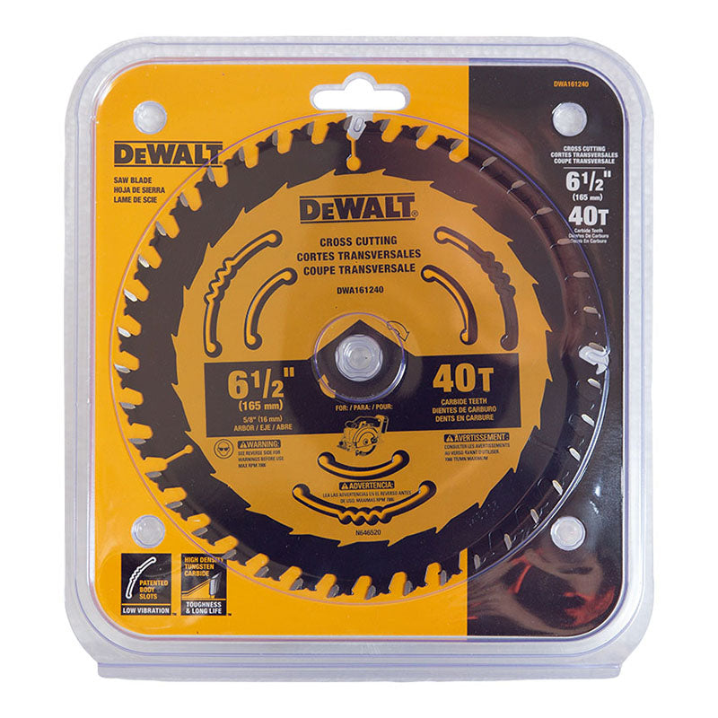 Disco transVersal 61/2" madera DeWalt