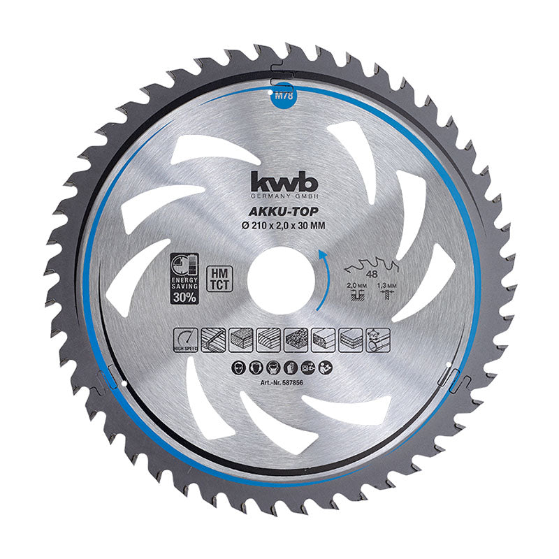 Disco corte fino 8-1/4" para madera Einhell