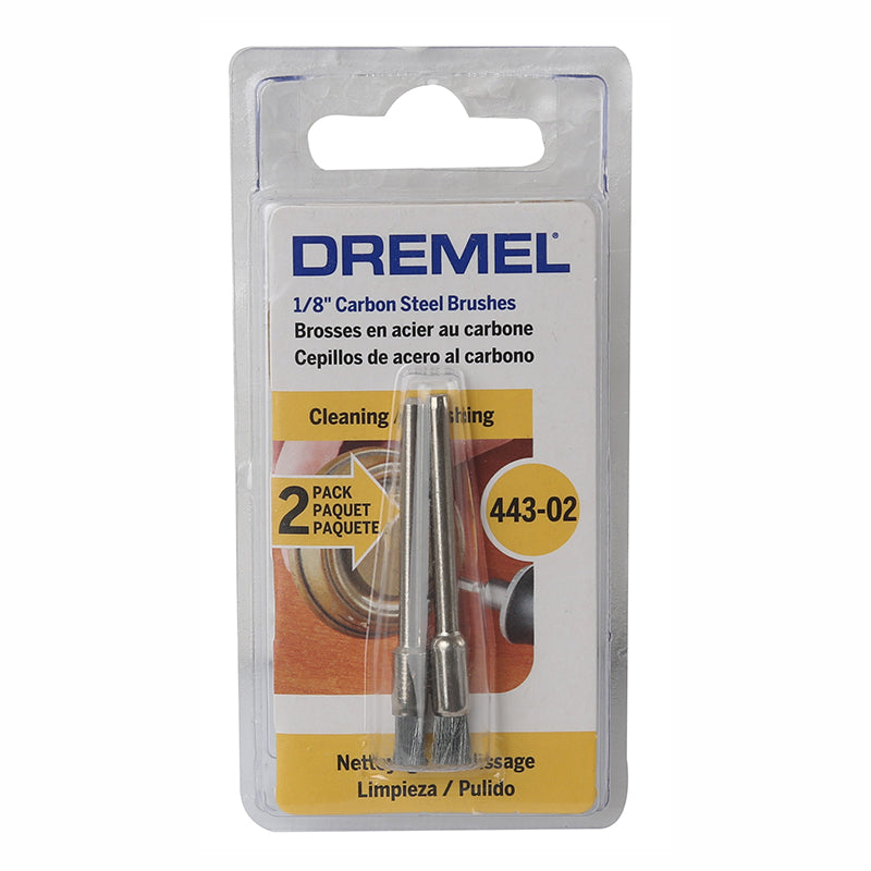 Cepillo de acero para Dremel 1/8"