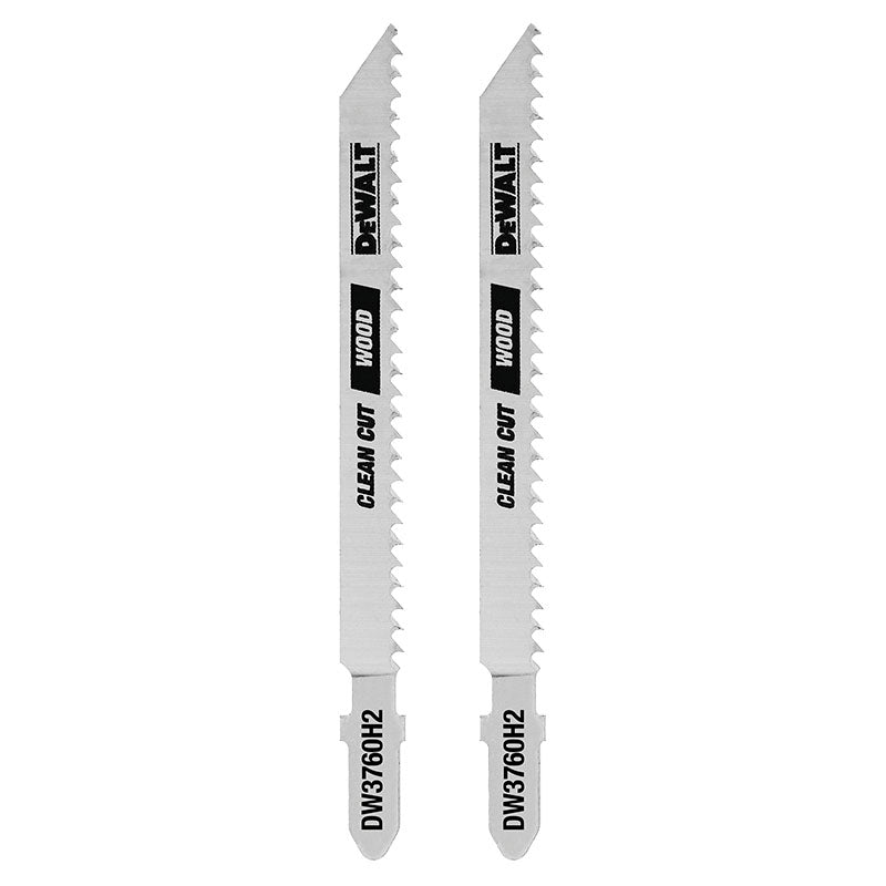 Set de 2 hojas para caladora tipo T de acero 10 dpi 4" corte en madera