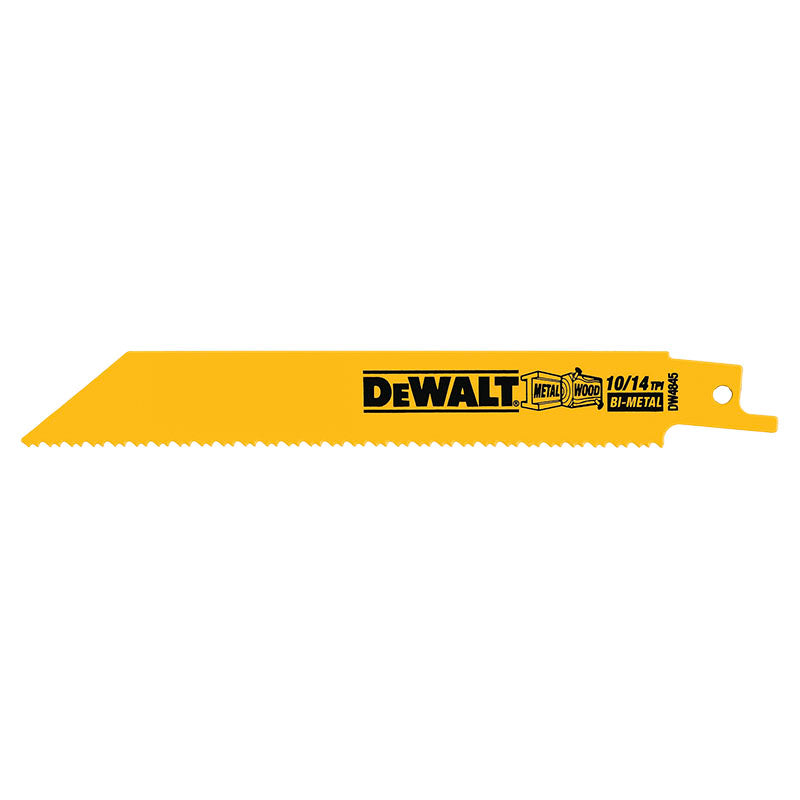 2-pack of 6" 14 TPI steel saw blades for wood and aluminum