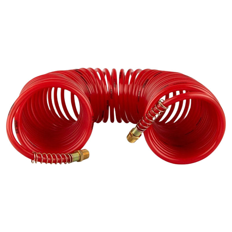 Manguera para aire tipo resorte 1/4" 15,2 m Aksi