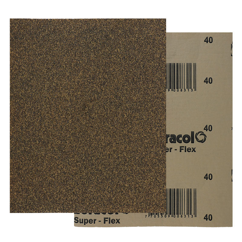 Lija madera #40 9" x 11" Abracol