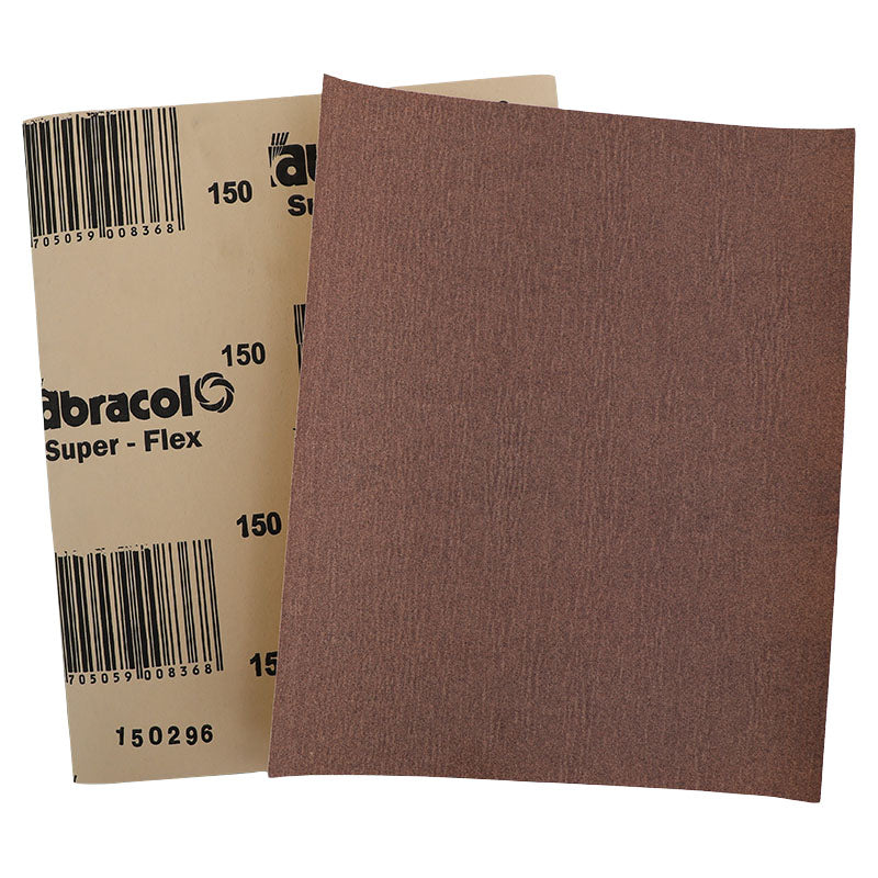 Lija madera super flex #150 9" x 11" Abracol