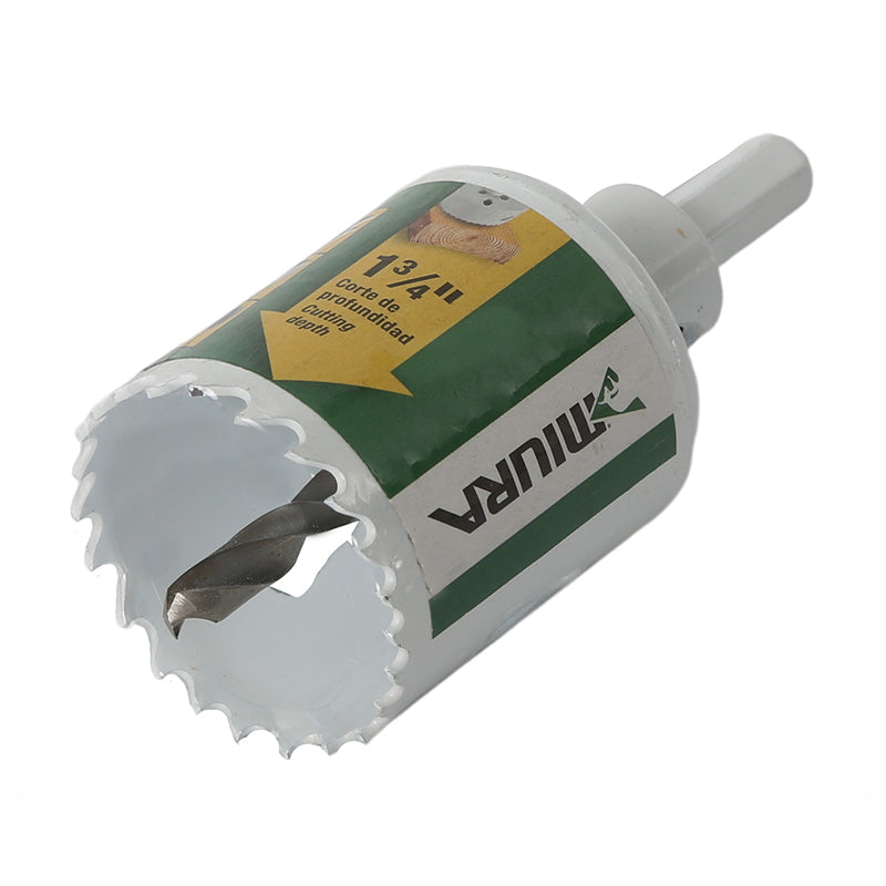 Broca sierra doble para metal 1 3/4"