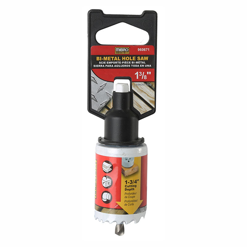 Broca sierra bimetal 1 3/8"