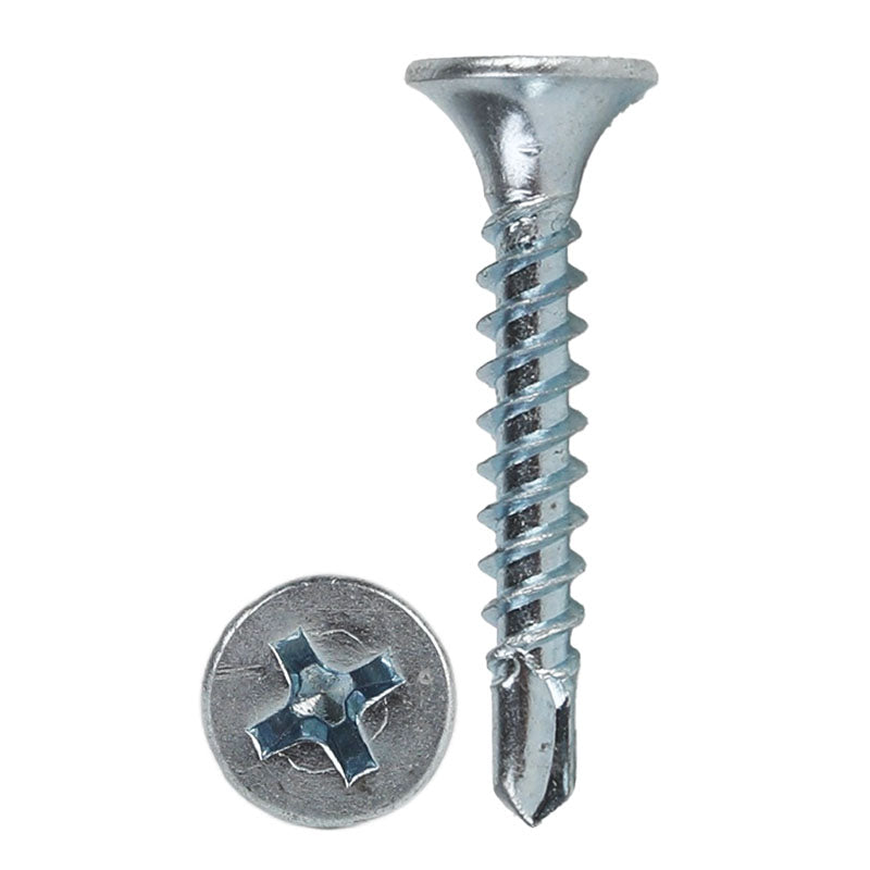 Galvanized self-drilling drywall screw 1" 50 pcs