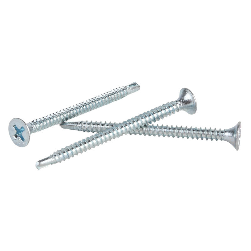 Tornillo gypsum galvanizado punta broca 2" 24 uds