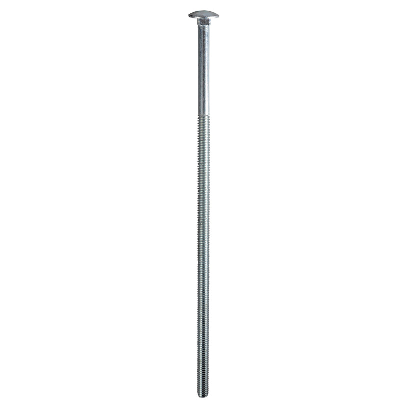 Carriage bolt 1/4" x 8" 1 pc includes nut
