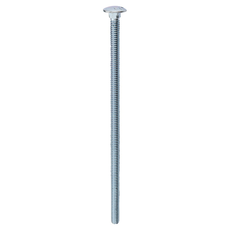 Carriage bolt 3/8" x 5" 3 pcs includes nuts
