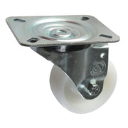 3" Nylon swivel caster with plate supports 225 kg