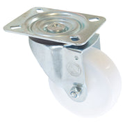 4" swivel nylon rodín plate