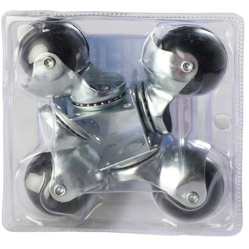 Swivel Caster with 1 1/2" Wheel 4 pcs