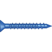 Tornillo para concreto cabeza plana 3/16" x 2 1/4" 10 uds