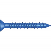 Tornillo para concreto cabeza plana 3/16" x 2 3/4" 10 uds