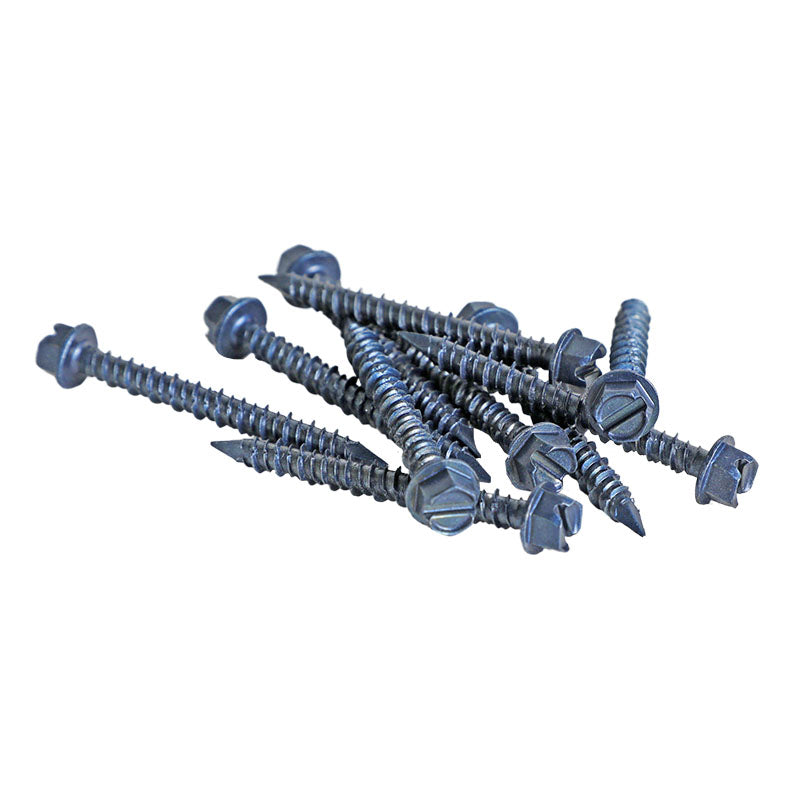 Tornillo para concreto hexagonal 3/16 x 1 3/4 pulgadas, 10 unidades