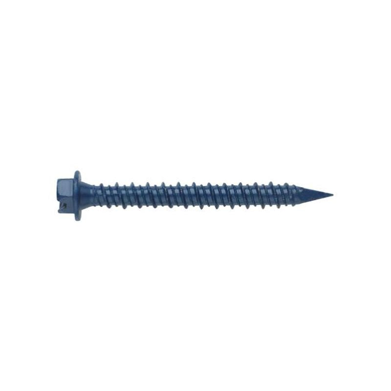 Tornillo para concreto hexagonal 1/4" x 1 3/4" 10 uds