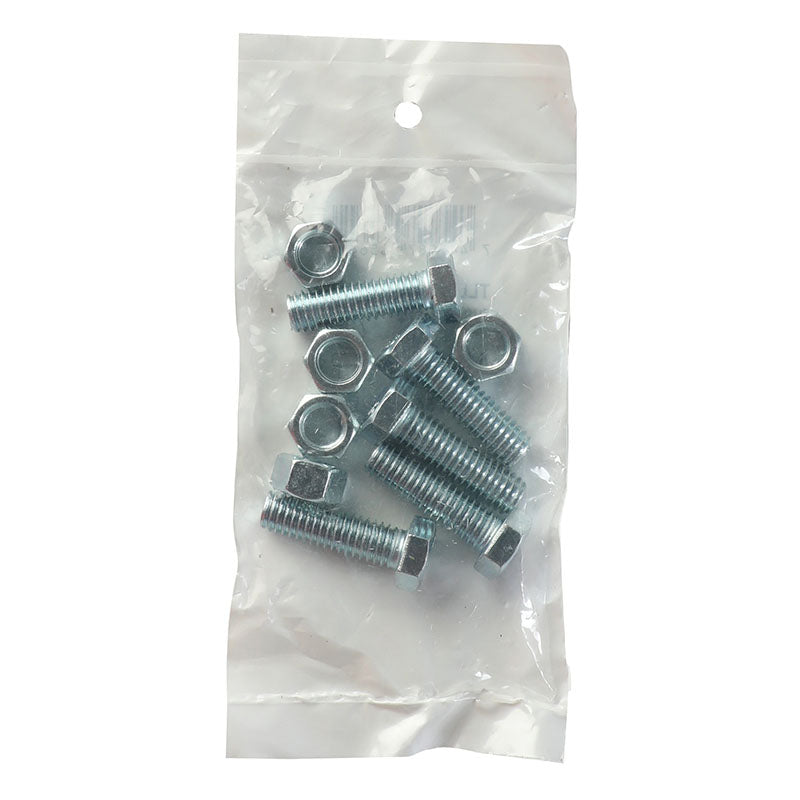 Tornillo cabeza hexagonal g2 3/8" x 1 1/4" 5 uds incluye tuercas