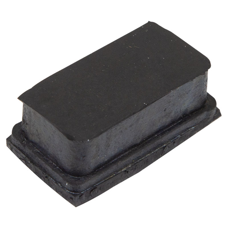 Protector taco rectangular de hule 1" x 2"