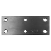 Stainless steel small bench plate 5 x 15.2 cm