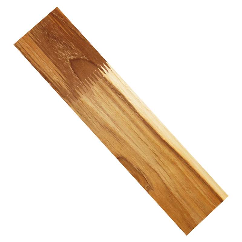 Teak skirting board 7 x 335 cm 19 mm
