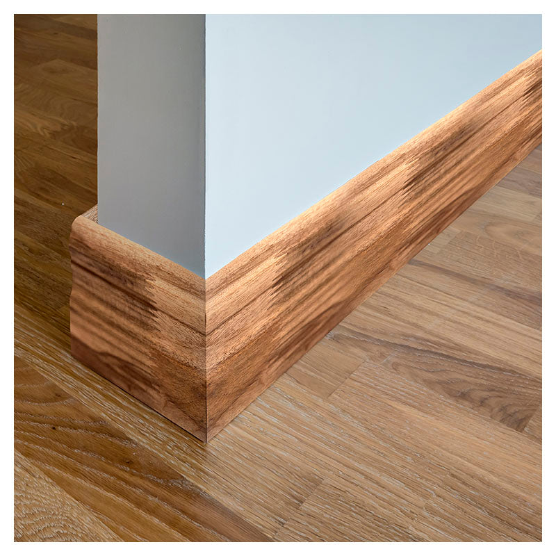 Laurel decorated baseboard 1/2" x 4"