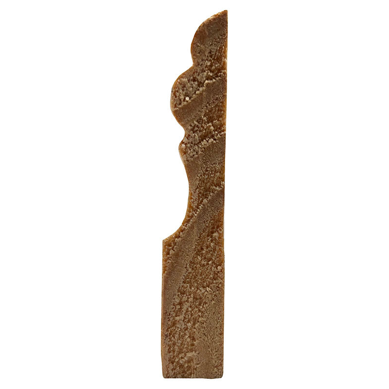 Decorated pine baseboard 1.5 x 8.9 x 320 cm