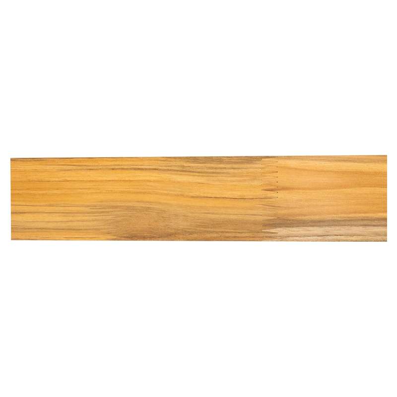 Teak baseboard 7 x 335 cm 12.5 mm