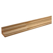 Pine half-round molding 1" 3.2 m (19 x 19 mm)