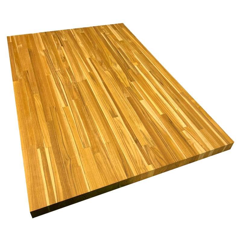 Tope mesa teca 80 x 160 cm 45 mm