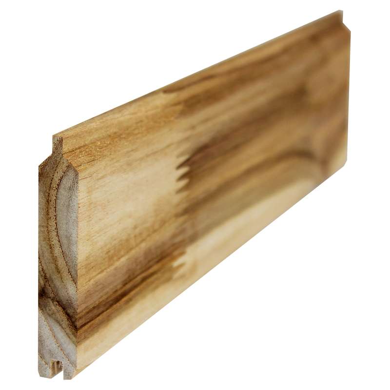 Teak plank 7 x 335 cm 12.5 mm