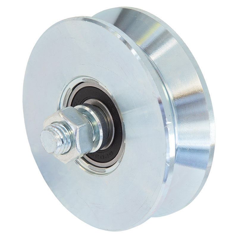 Rueda acanalada 100 mm con doble rol