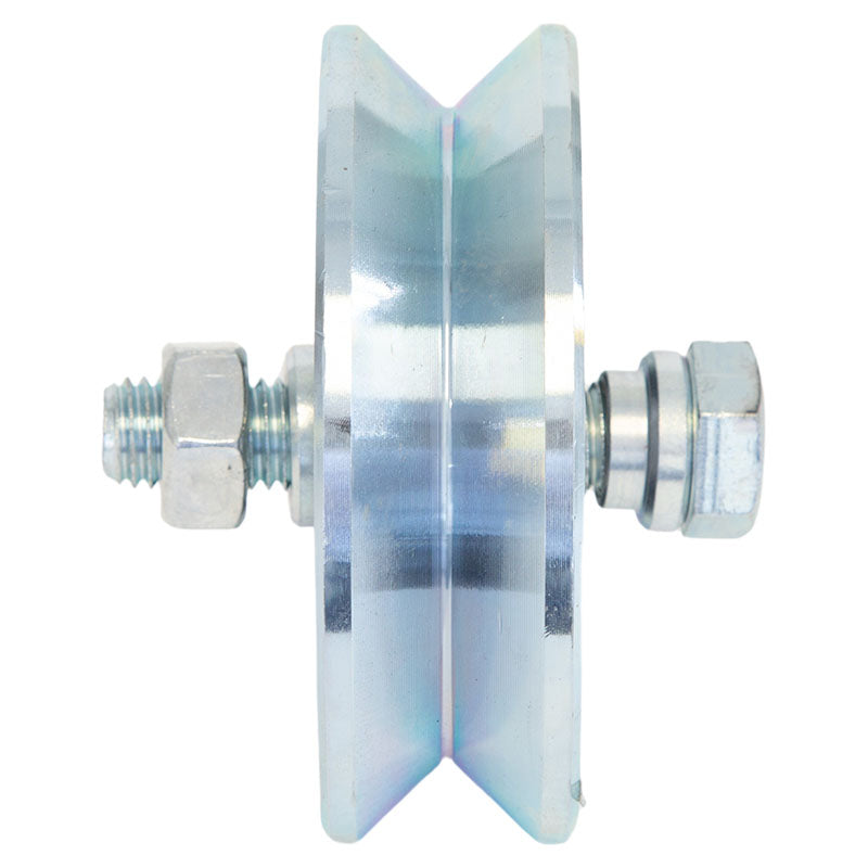 Rueda acanalada 100 mm con doble rol