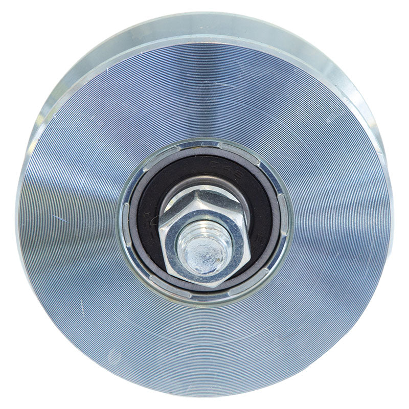 Grooved wheel 100 mm with double bearing