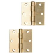 Gold hinge 3" x 3" 2 pcs