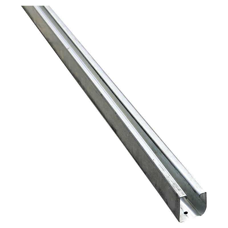 Riel de metal para portón 3,05 m