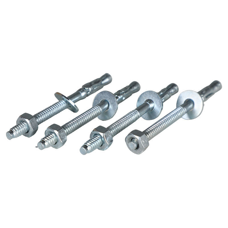 Wedge anchor 1/4" x 3" 4 units