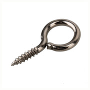 Tornillo de ojo cerrado #6 12 uds