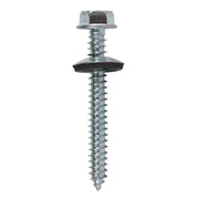 Fine-point galvanized roof screw 2" 12 pcs