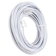 White 7.5 m phone cable