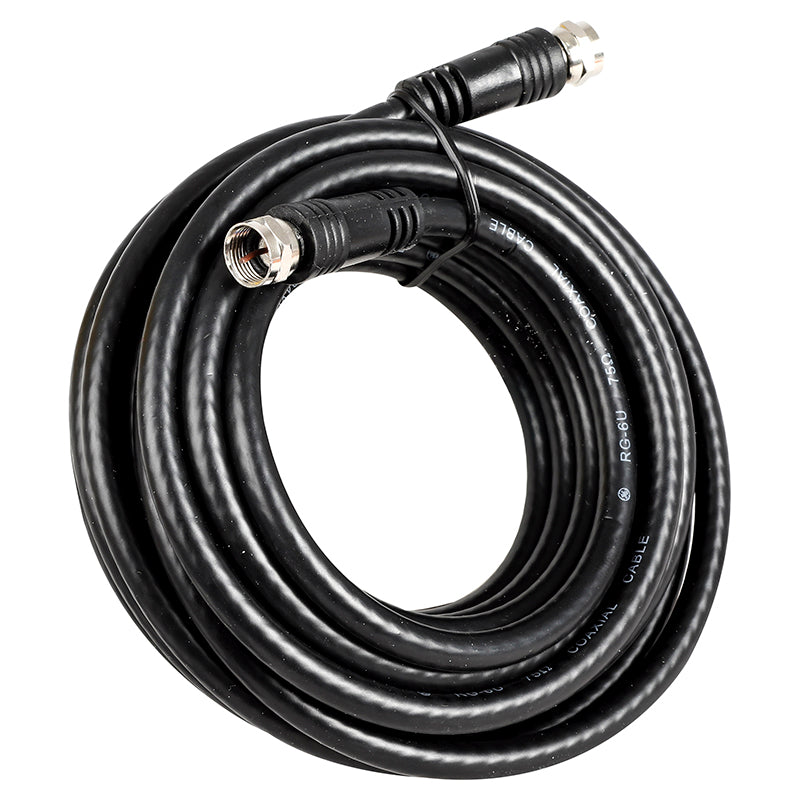 Cable coaxial negro 4,5 m