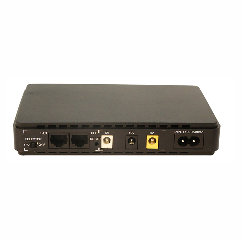 UPS DC para equipos de conexión internet 18 W 1 A 100-240 V 50/60 Hz