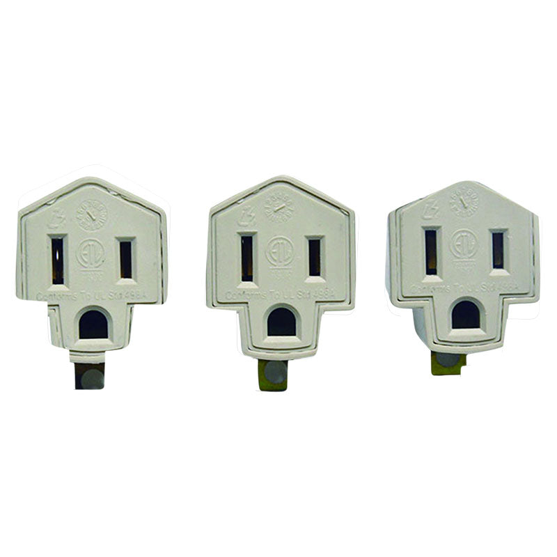 6-Outlet Power Strip Kit with 1m 3x14 Extension Cord, Multi-Socket