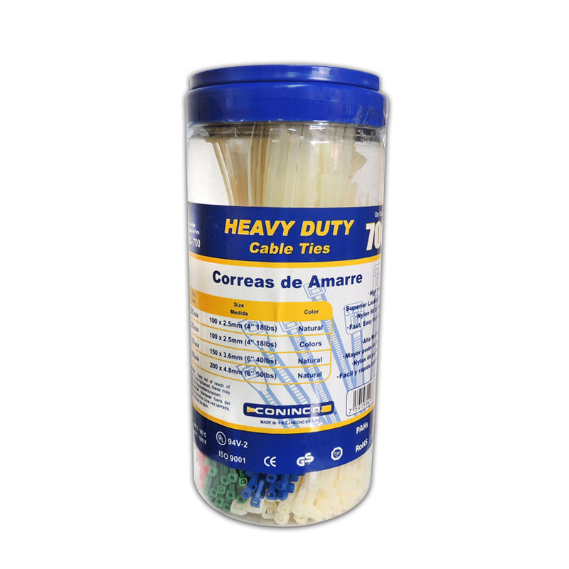 Amarra surtido de colores 650 uds
