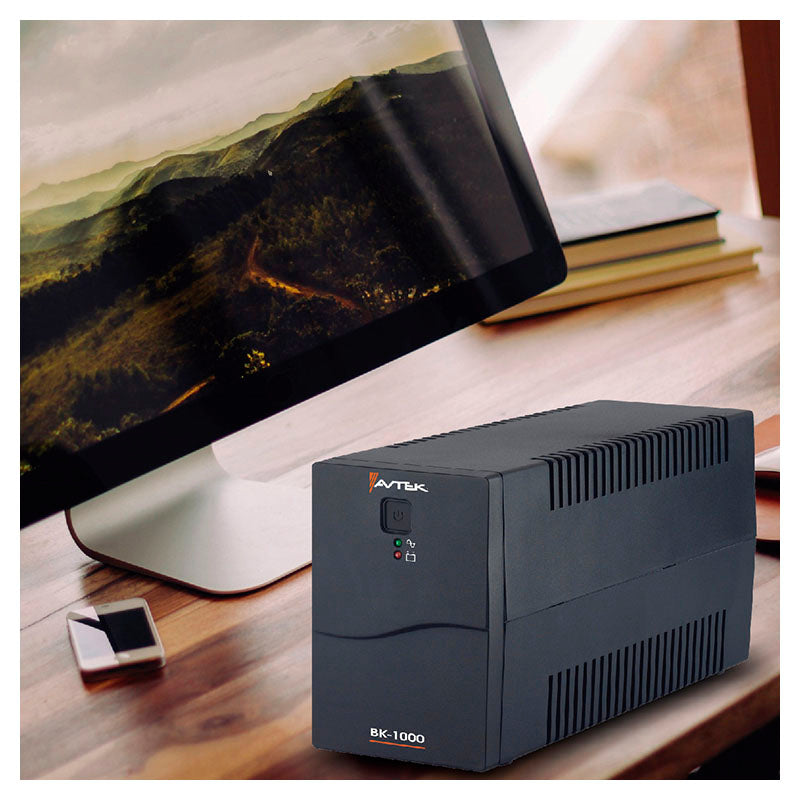 UPS 8-outlet for electrical and electronic equipment 1,000 VA 500 W 4 A 120 V 60 Hz