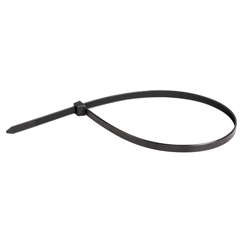 Amarra plástica 18" negra 20 uds