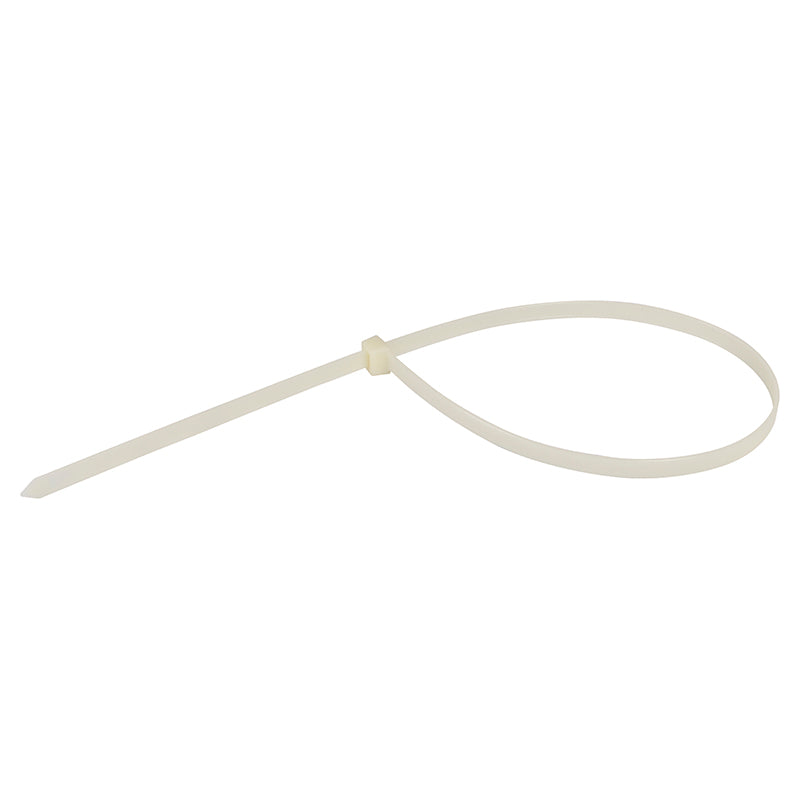 Amarra plástica 24" blanca 20 uds