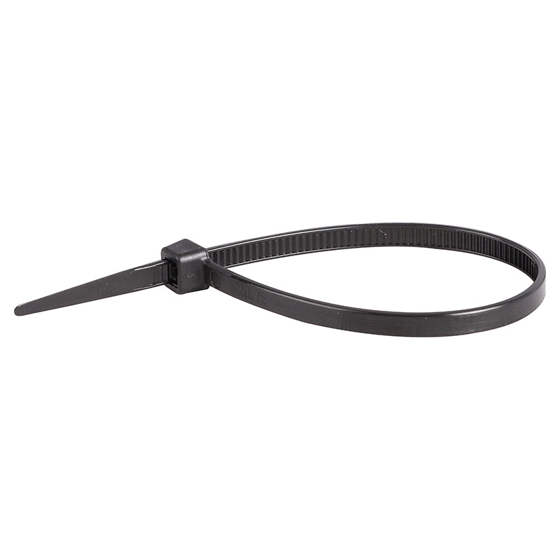 Amarra plástica 6" negra 100 uds