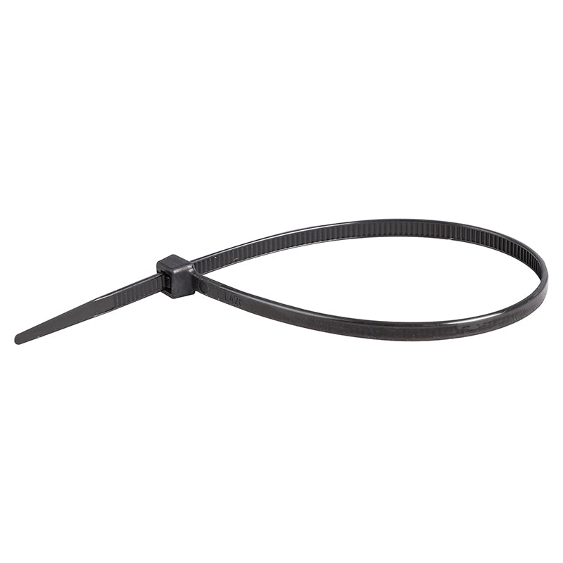 Amarra plástica 8" 100 uds negra